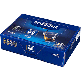 BORBONE CAPSULE COMPATIBILI CAFFITALY PZ 48 MISCELA BLU