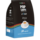 Pop Caffè Decaffeinato (100 capsule compatibili con Fior Fiore Coop e Lui Espresso)