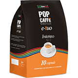 Pop Caffè Intenso (100 capsule compatibili con Fior Fiore Coop e Lui Espresso)