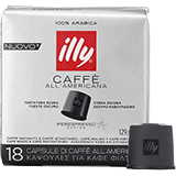 Illy Caffè all'americana - Tostatura Scura (108 capsule originali Iperespresso)