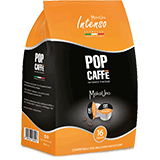 Pop Caffè Intenso (100 capsule compatibili con Kimbo, Indesit, Maranello)