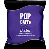 Pop Caffè Deciso (100 capsule compatibili con Lavazza Espresso Point)