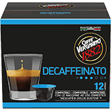 Vergnano Decaffeinato (72 capsule compatibili con Nescafè Dolcegusto)