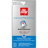 Illy DECAFFEINATO (100 capsule compatibili con Nespresso)