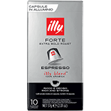 Illy tostato FORTE (100 capsule compatibili con Nespresso)