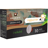 Lollo Cappuccino solubile (60 capsule compatibili con Nespresso)